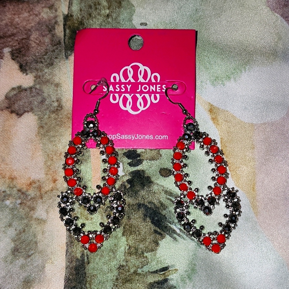 Sassy Jones Malia Glass Dangles